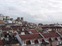 View towards Rio Tejo and Sé